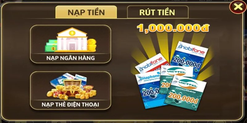 Nạp tiền Sumclub đơn giản qua thẻ cào